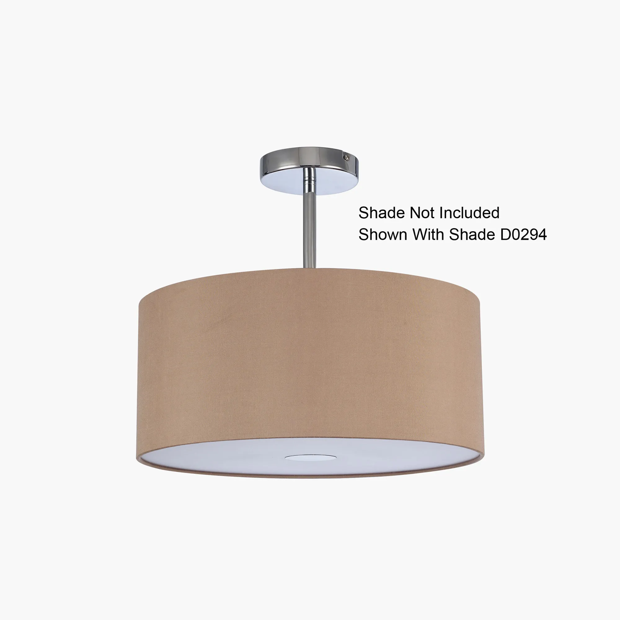 Baymont Semi Flush 3 Light Polished Chrome D0336  Deco Baymont PC